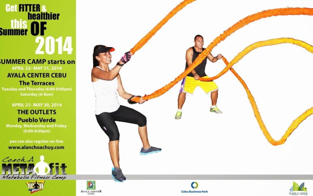 Jinisys Software Joins Summer MetaFit Fitness Bootcamp in Cebu 2014